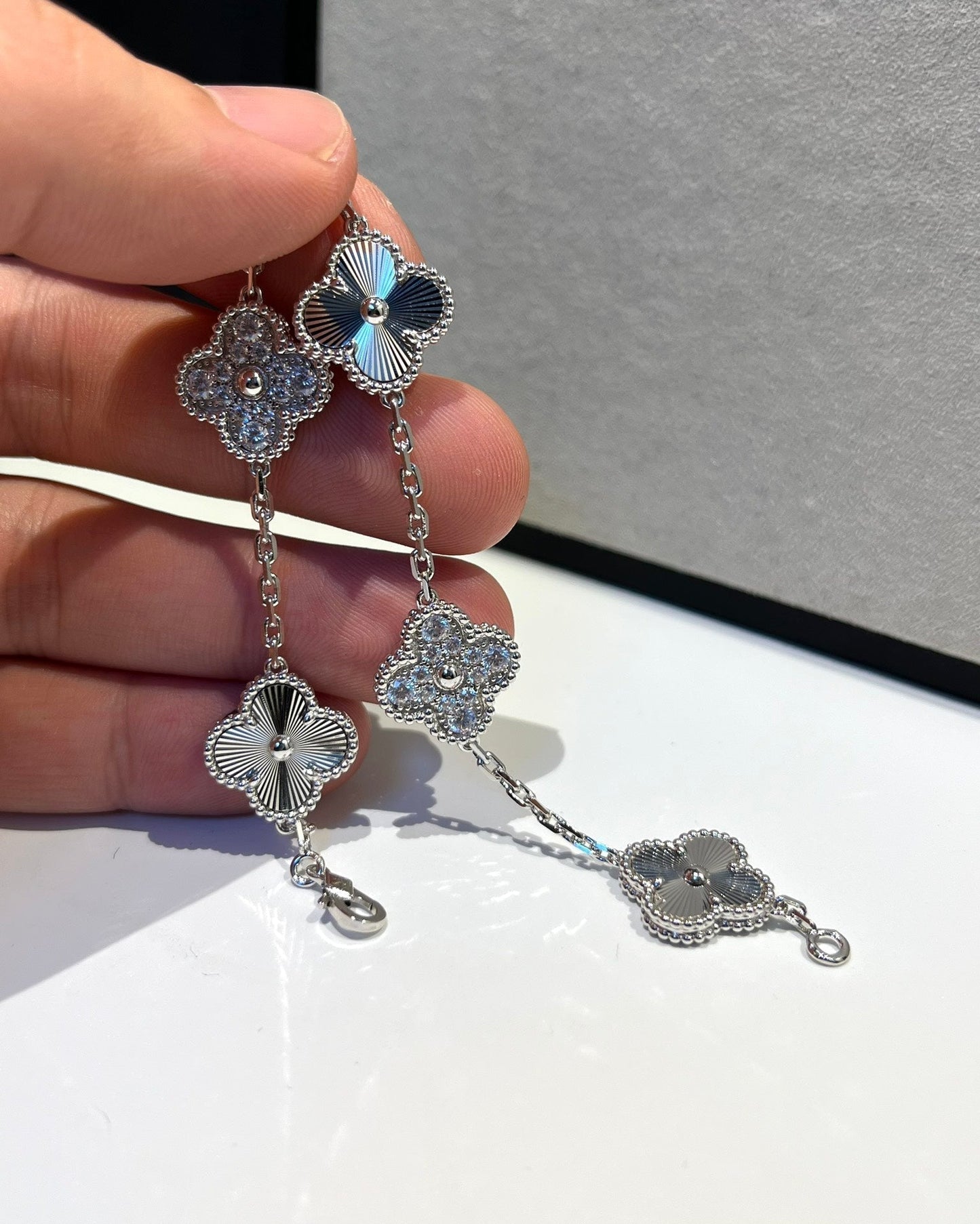 [Riva Schmuck]ARMBAND GLÜCKKLEE 5-MOTIVE - LASER KOLLEKTION