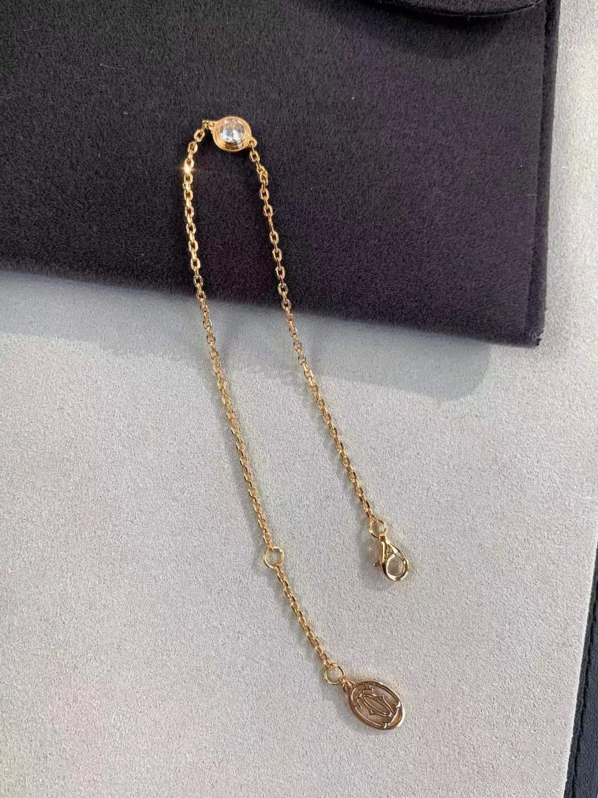 [Riva Jewelry ]DAMOUR DIAMOND LINK BRACELET