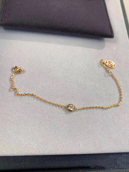 [Riva Jewelry ]DAMOUR DIAMOND LINK BRACELET