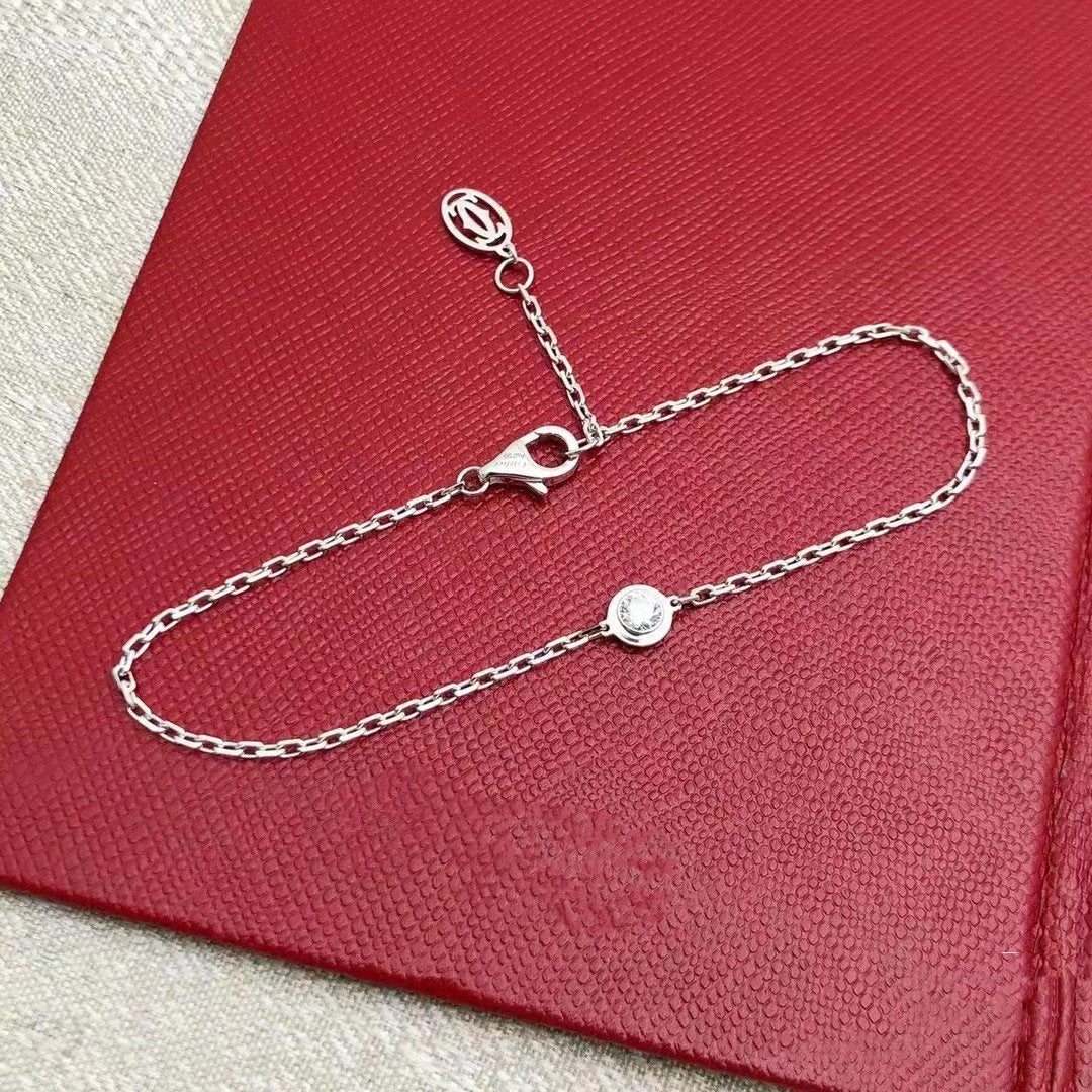 [Riva Jewelry ]DAMOUR DIAMOND LINK BRACELET