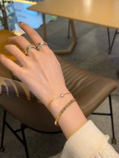 [Riva Jewelry ]DAMOUR DIAMOND LINK BRACELET