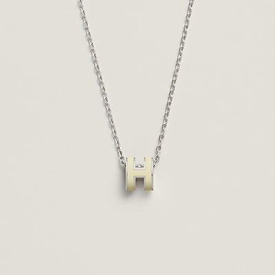 [Riva Jewelry ]HM CLIC YELLOW ENAMEL GOLD NECKLACE
