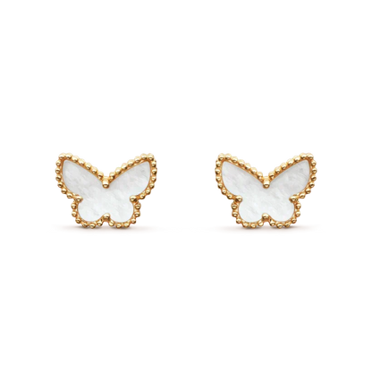 [Riva Jewelry ]SWEET BUTTERFLY MOP EARSTUDS