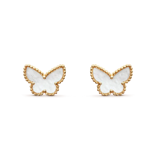 [Riva Jewelry ]SWEET BUTTERFLY MOP EARSTUDS