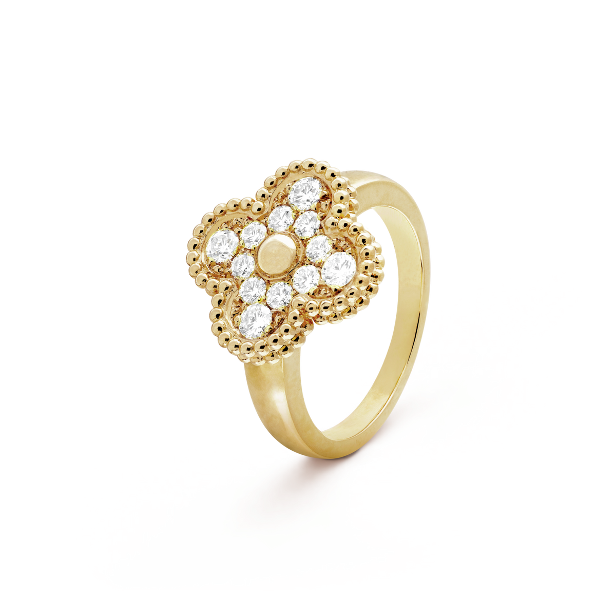[Riva Jewelry ]CLOVER DIAMOND RING