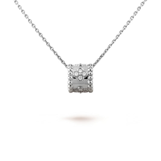 [Riva Jewelry ]PERLEE PEDANT SIVLER DIAMOND NECKLACE