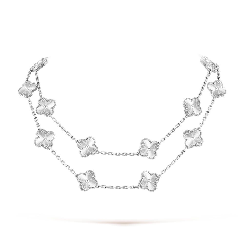 [Riva Jewelry ]CLOVER 20 MOTIFS  LASER SILVER