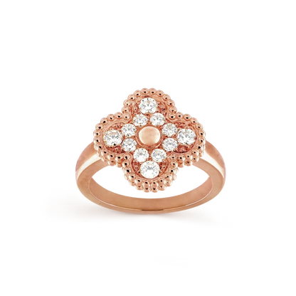 [Riva Jewelry ]CLOVER DIAMOND RING