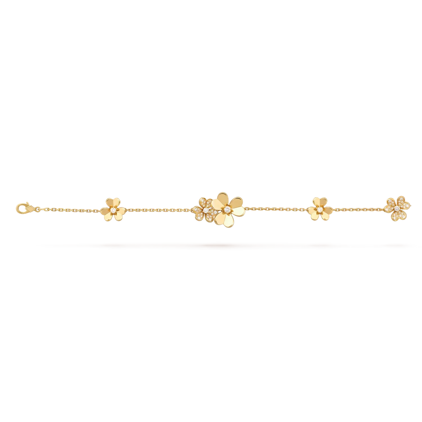 [Riva Jewelry]LUMINOUS BLOSSOM 5-MOTIV-ANHÄNGERARMBAND