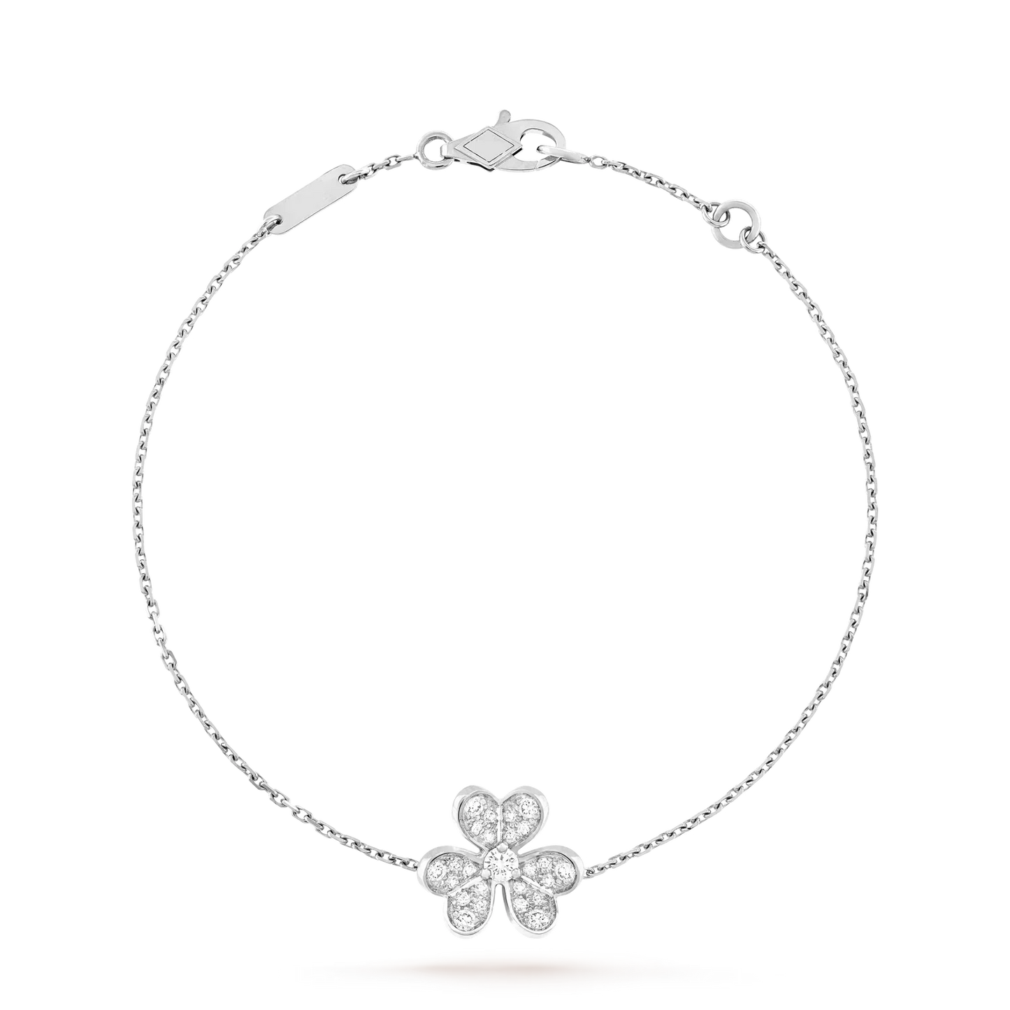 [Riva Jewelry]LUMINOUS BLOSSOM CHARM-ARMBAND MIT EINZELNEM MOTIV