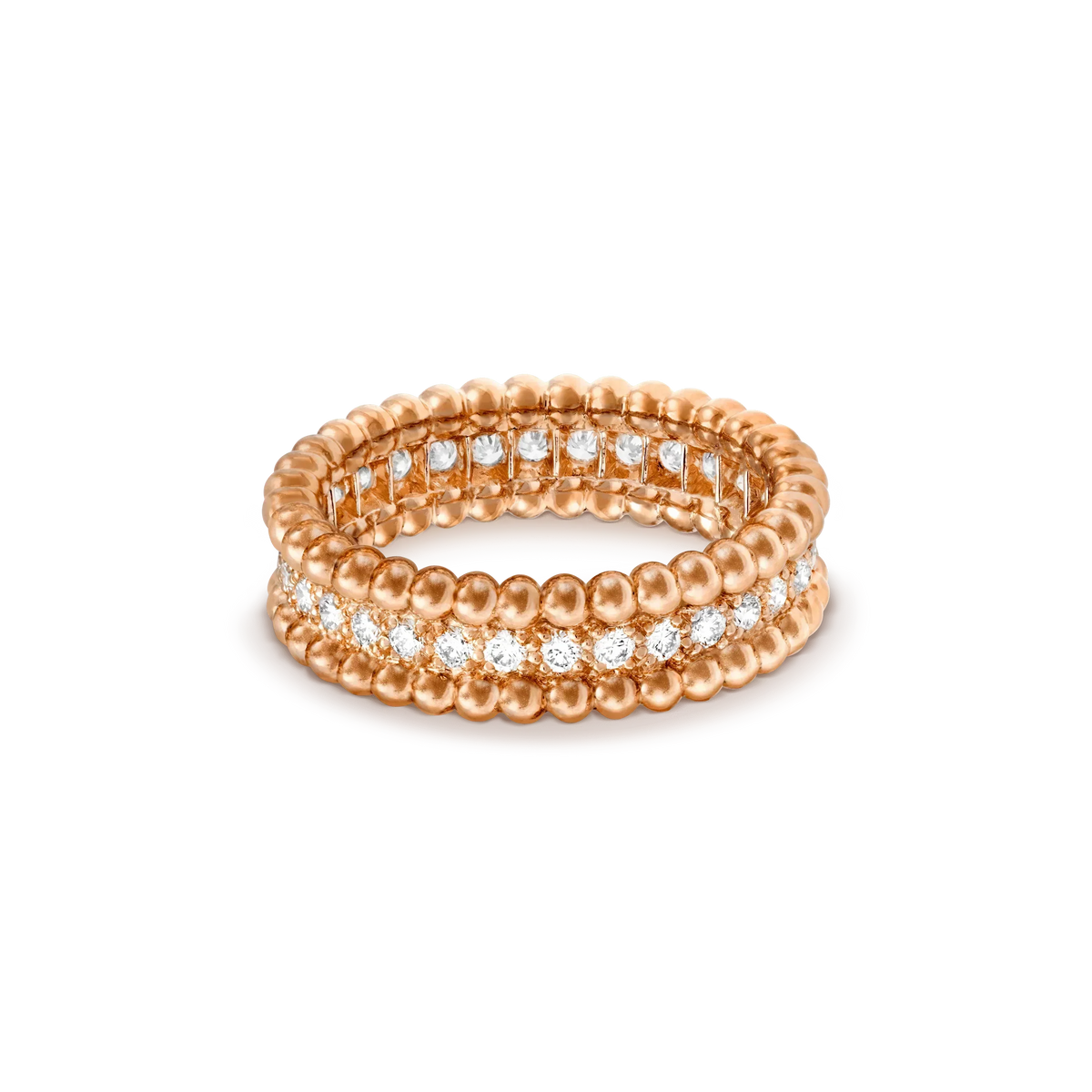 [Riva Jewelry ]PERLEE DIAMOND ROSE GOLD RING