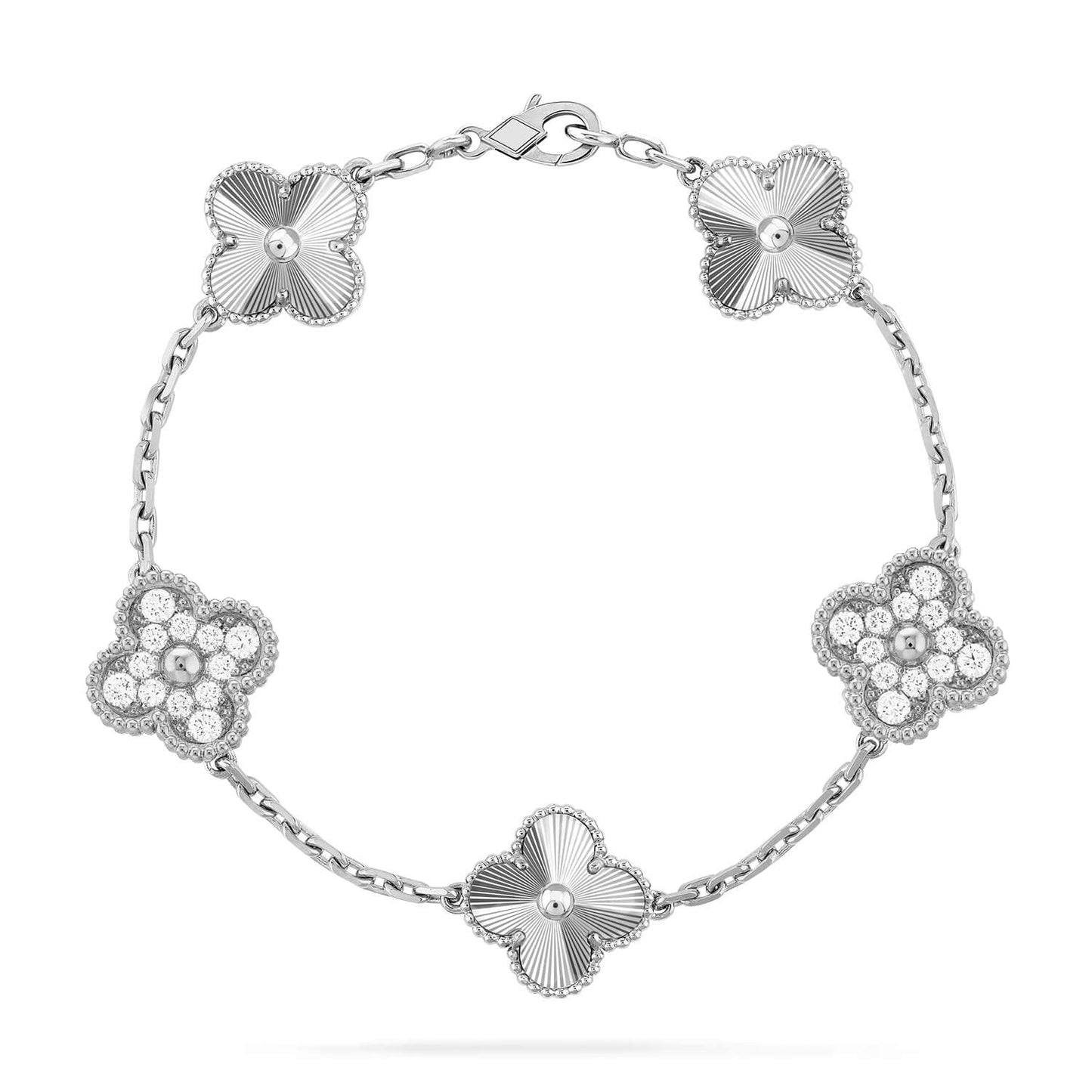[Riva Schmuck]ARMBAND GLÜCKKLEE 5-MOTIVE - LASER KOLLEKTION