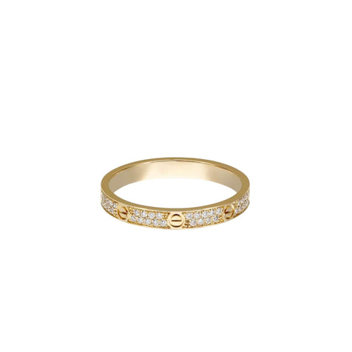 [Riva Schmuck]LIEBE 2.6MM PAVÉ DIAMANTENRING