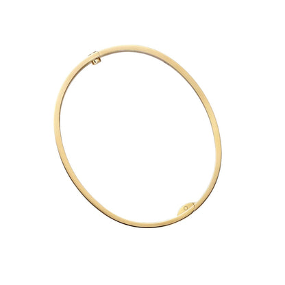 [Riva Jewelry]クラシック 6.1MM ラブバングル - 10ダイヤモンド フルパヴェ