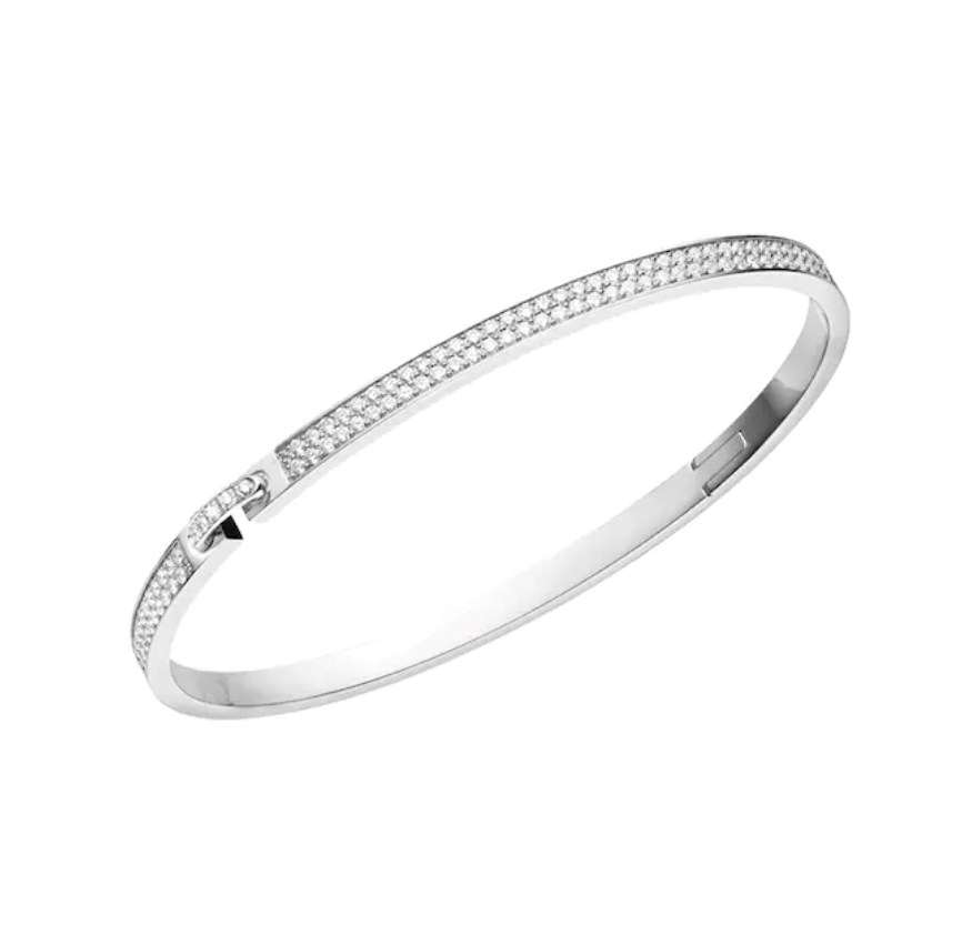 [Riva Jewelry]LIENS VIDENCE DIAMOND PAVED BRACELET