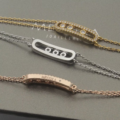 [Riva Jewelry]ムーブ クラシック パヴェ ダイヤモンド ブレスレット