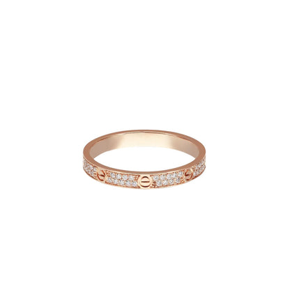 [Riva Schmuck]LIEBE 2.6MM PAVÉ DIAMANTENRING