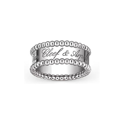 [Riva Jewelry]SIGNATUR DOPPEL-PERLEN-RING