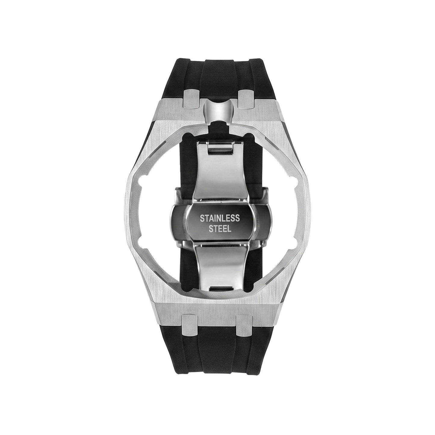 [Riva Jewelry]Royal Oak Pop Exclusive Stahlgehäuse & Silikonarmband mit Wiege