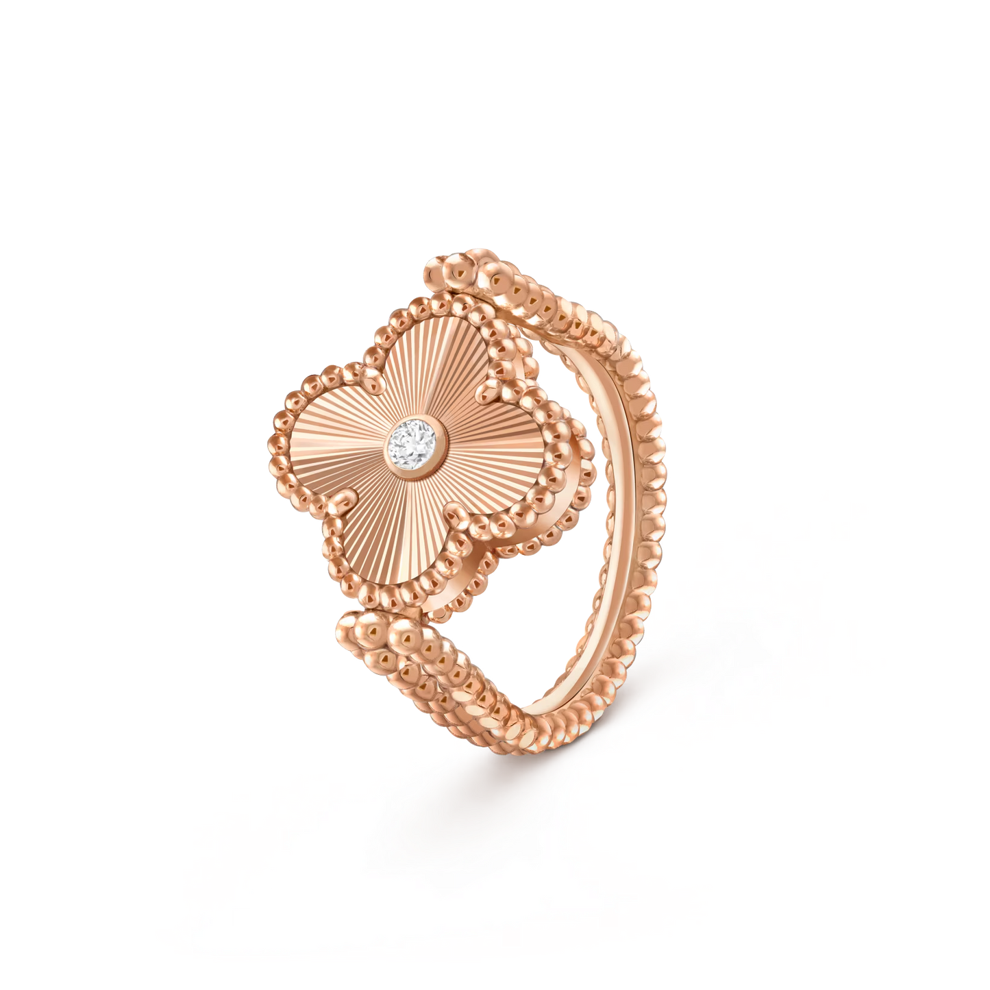 [Riva Schmuck]WENDRING GLÜCKKLEE ROSÉGOLD