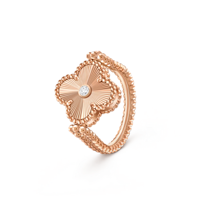[Riva Schmuck]WENDRING GLÜCKKLEE ROSÉGOLD