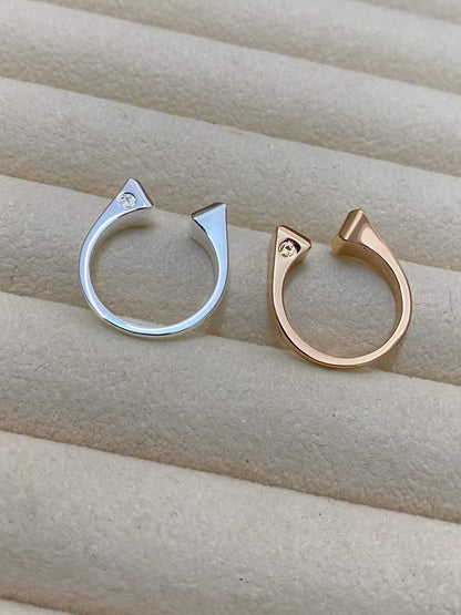 [Riva Jewelry]THE CONE RIVET RING IS OPEN AND ONE SIZE FITS ALL
