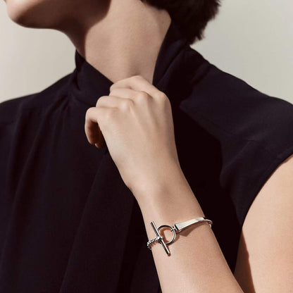 [Riva Jewelry]CLOU DE FORGE BRACELET WITH SQUARE CONE STUDS