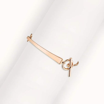 [Riva Jewelry]CLOU DE FORGE BRACELET WITH SQUARE CONE STUDS