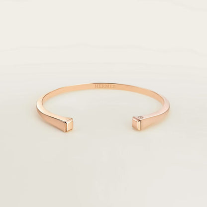 [Riva Jewelry]CLOU DE FORGE SQUARE CONE STUDS OPEN CUFF ONE SIZE