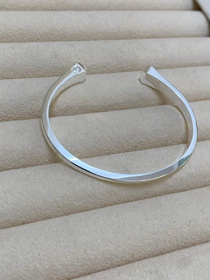 [Riva Jewelry]CLOU DE FORGE SQUARE CONE STUDS OPEN CUFF ONE SIZE