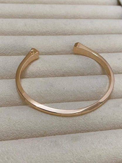 [Riva Jewelry]CLOU DE FORGE SQUARE CONE STUDS OPEN CUFF ONE SIZE