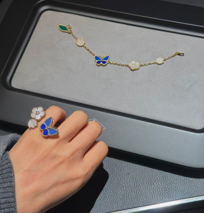 [Riva Jewelry ]LUCKY SPRING GOLD RING