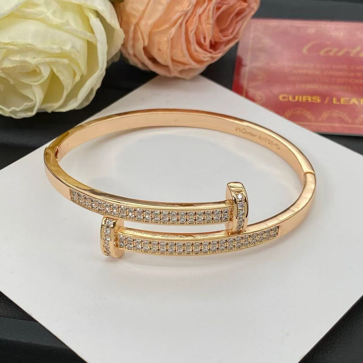 [Riva Jewelry]NEW ROSE GOLD 6.1MM BRACELET
