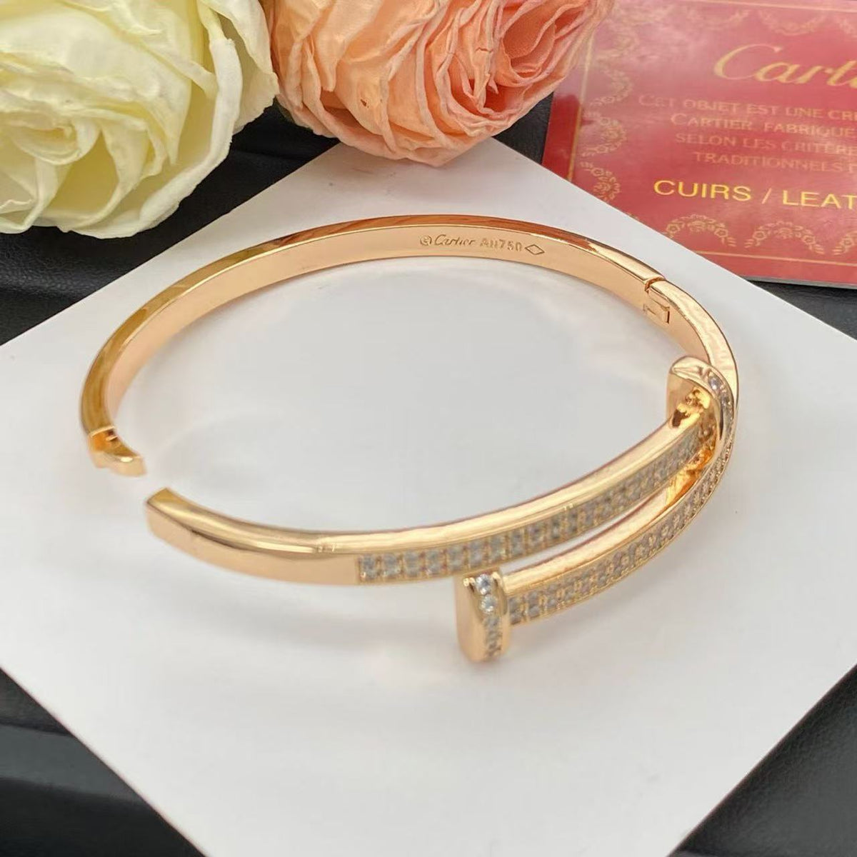 [Riva Jewelry]NEW ROSE GOLD 6.1MM BRACELET