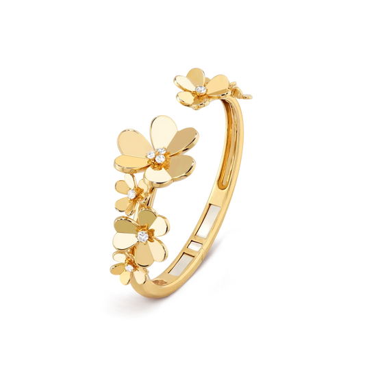 [Riva Jewelry]LUMINOUS BLOSSOM OFFENER ARMREIF