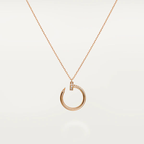 [Riva Jewelry ]JUSTE NECKLACE PINK GOLD
