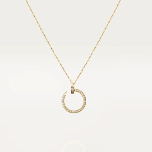 [Riva Jewelry ]JUSTE NECKLACE GOLD DIAMONDS