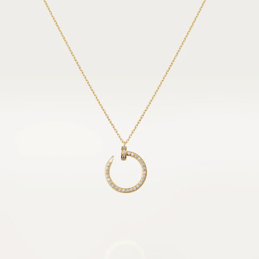 [Riva Jewelry ]JUSTE NECKLACE GOLD DIAMONDS
