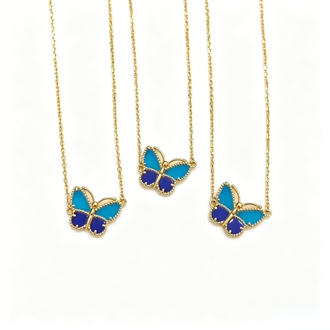 [Riva Jewelry] 2026 NEW LUCKY BUTTERFLY 1 MOTIFS NECKLACE