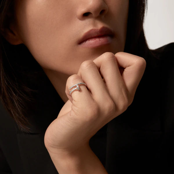 [Riva Jewelry ]JUSTE RING 1.8MM SILVER DIAMONDS