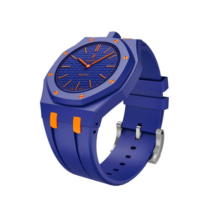[リバジュエリー]ロイヤルオーク ポップ エクスクルーシブ バイオセラミックケース＆シリコンストラップ ミックスカラー