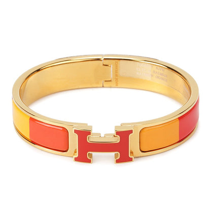 [Riva Jewelry ]H BRACELET ORANGE RAINBOW CERAMIC