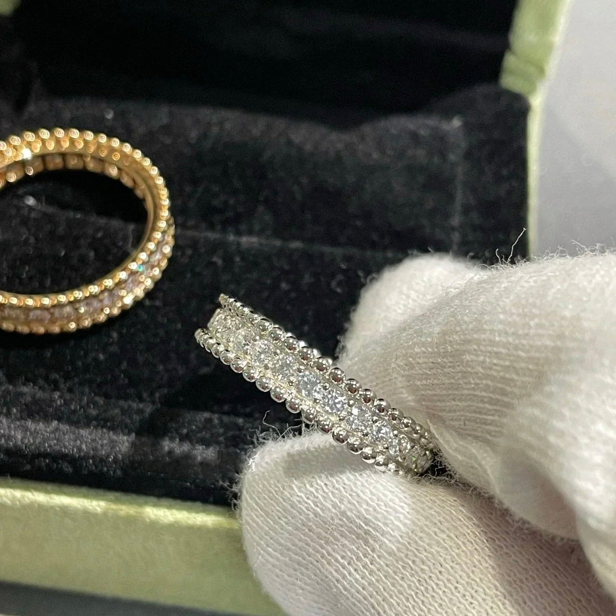 [Riva Jewelry ]PERLEE DIAMOND SILVER RING