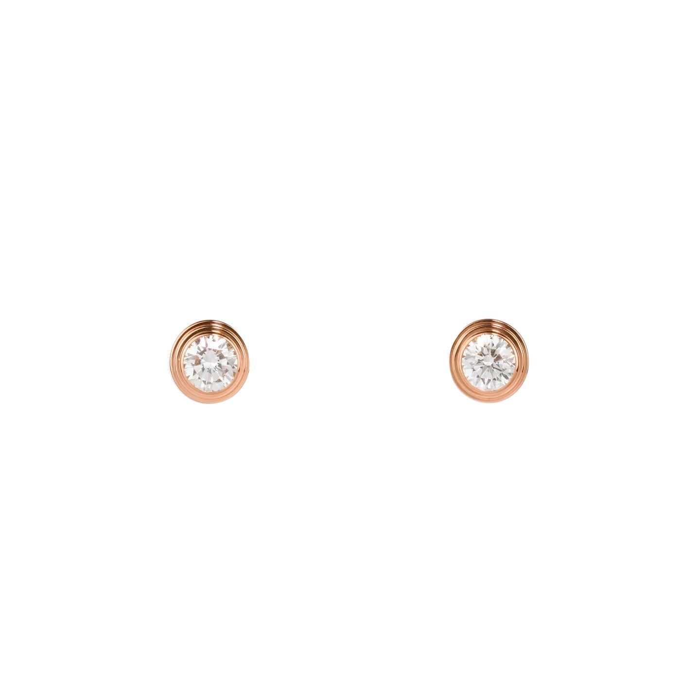 [Riva Jewelry]D'AMOUR 5MM DIAMOND STUD EARRINGS