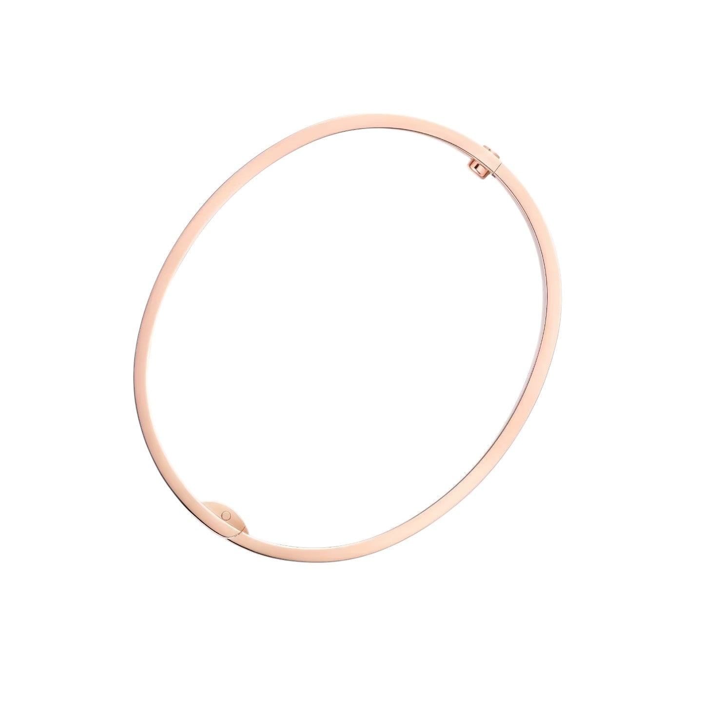 [Riva Jewelry]KLASSISCHER 6,1 MM LOVE EINZELSCHRAUBVERSCHLUSS-ARMBREIF – 10 DIAMANTEN