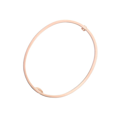 [Riva Jewelry]KLASSISCHER 6,1 MM LOVE EINZELSCHRAUBVERSCHLUSS-ARMBREIF – 10 DIAMANTEN