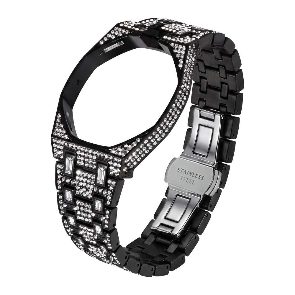 [Riva Jewelry]Royal Oak Pop Exklusiv Bioceramic Gehäuse & Bioceramic Armband Full Diamond