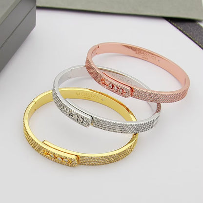 [Riva Jewelry]MOVE NOA FULL-PAVÉ DIAMOND BANGLE BRACELET