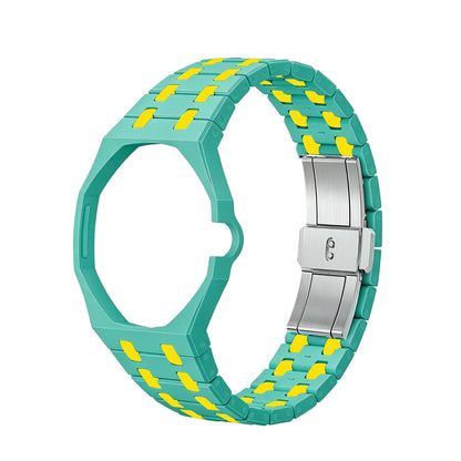 [Riva Jewelry]Royal Oak Pop Exklusiv Biokeramik Gehäuse & Biokeramik Band Mix Farbe