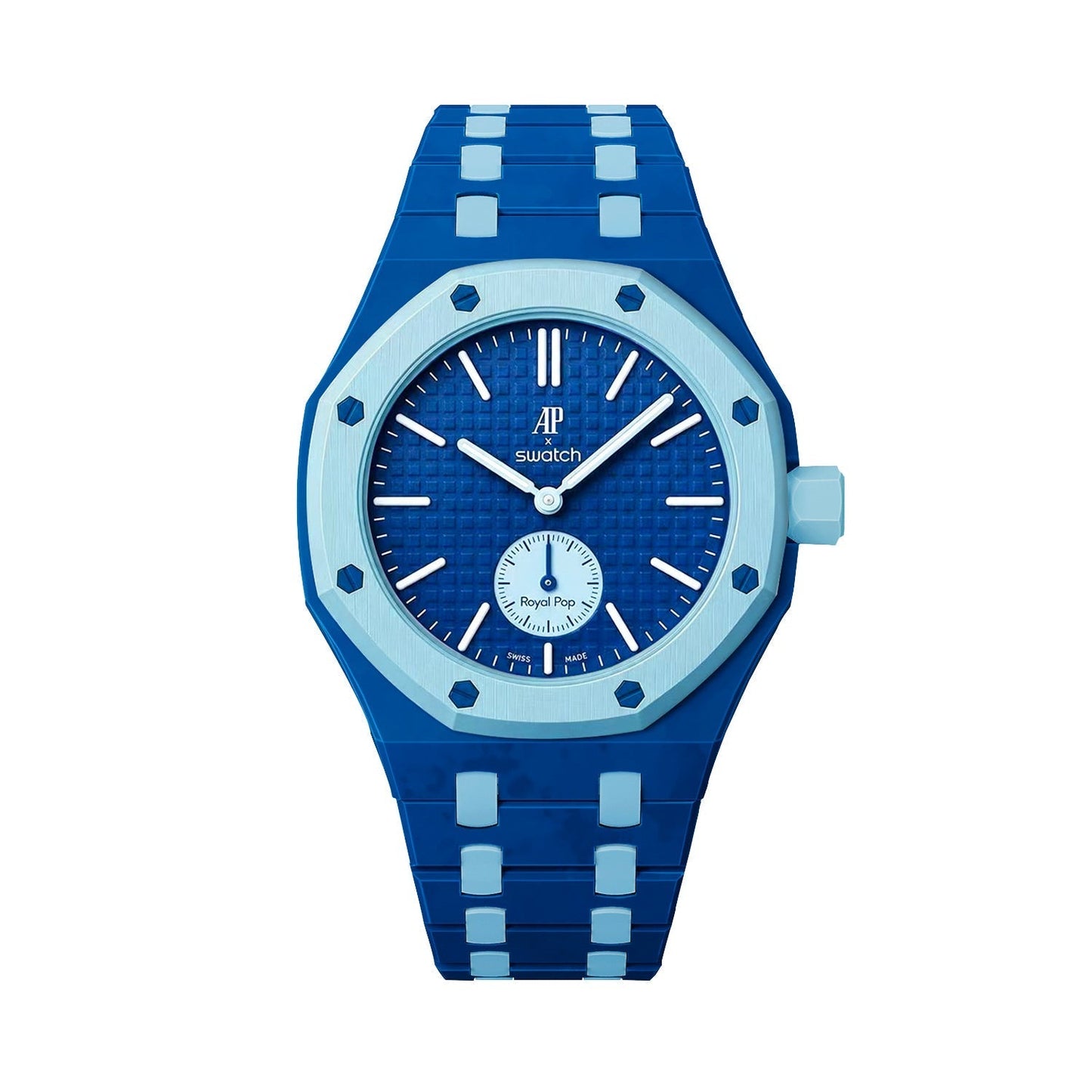 [Riva Jewelry]Royal Oak Pop Exklusiv Biokeramik Gehäuse & Biokeramik Band Mix Farbe